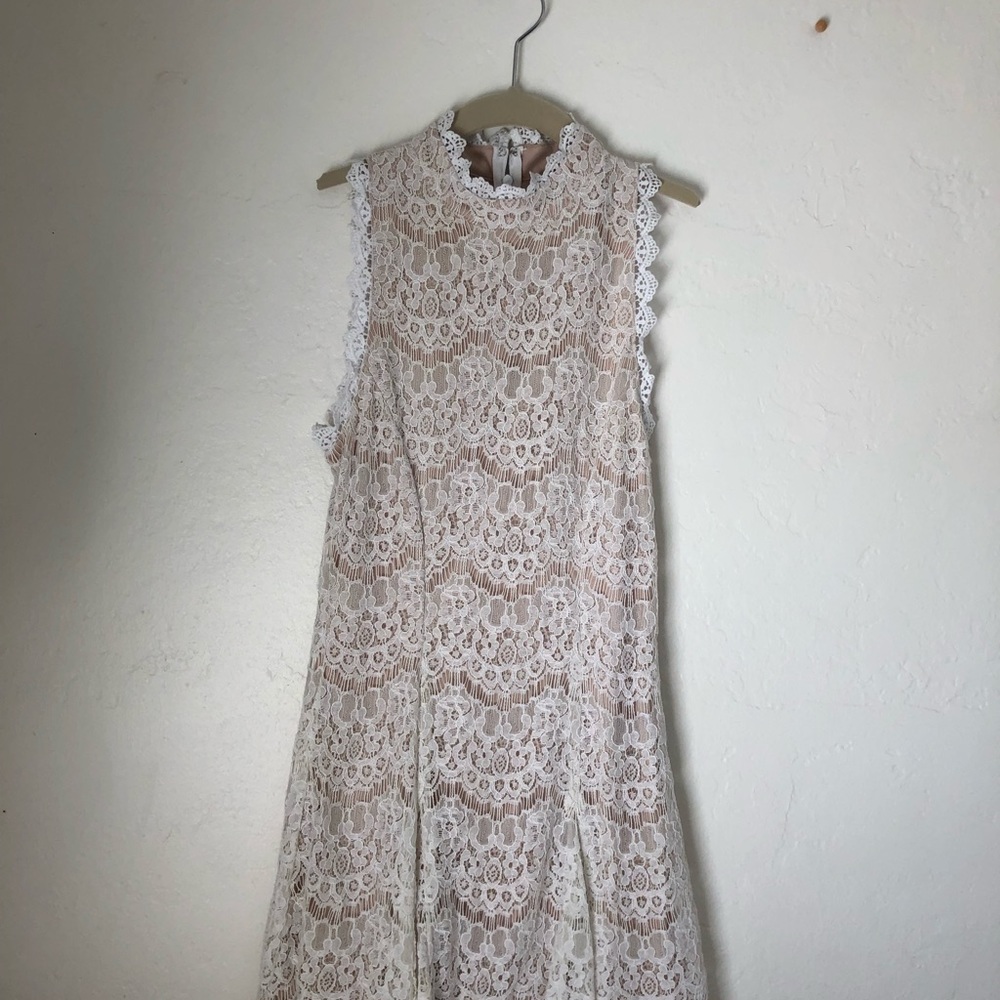Francesca’s White Lace dress